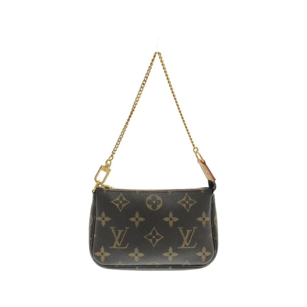 LOUIS VUITTON Brown Monogram Pochette Pouch